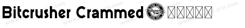 Bitcrusher Crammed字体转换